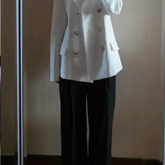 [BUNJANG] Muse Double Breasted Blazer / 뮤제  더블브레스트 블레이저 (새상품)
