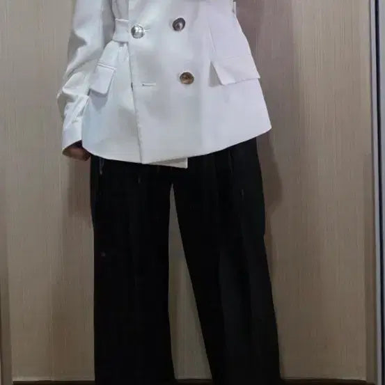 [BUNJANG] Muse Double Breasted Blazer / 뮤제  더블브레스트 블레이저 (새상품)