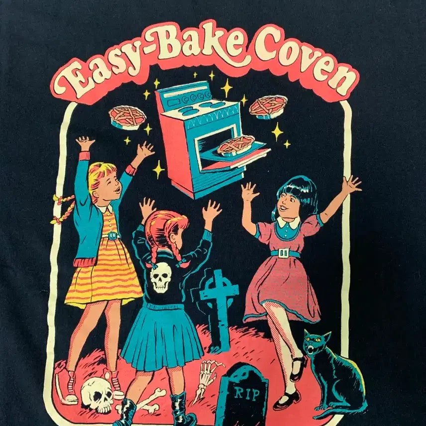 [BUNJANG] Creepy Co. Eas-Bake Oven Koven Short Sleeve T-shirt / CREEPY CO. 이지베이크 코벤 반팔티