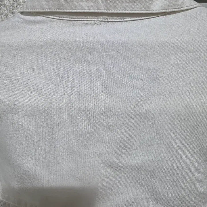 [BUNJANG] Lucky Marche Oversized White Oxford Shirt / 럭키마르쉐 오버핏 화이트 옥스포드 셔츠