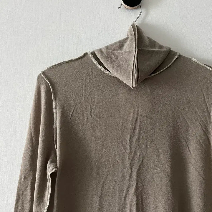 [BUNJANG] Hinge Slim Turtle Neck T-Shirt / 힌지 목폴라 티셔츠