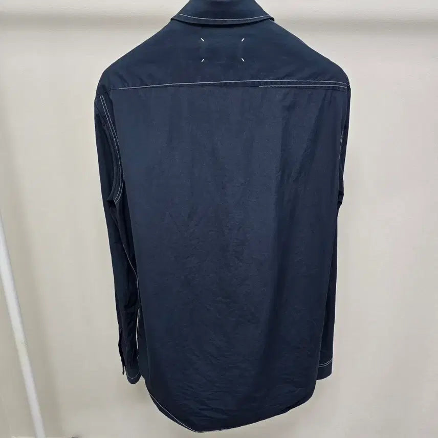 [SOLD OUT] 메종 마르지엘라 백로고 스티치 셔츠 43사이즈 판매