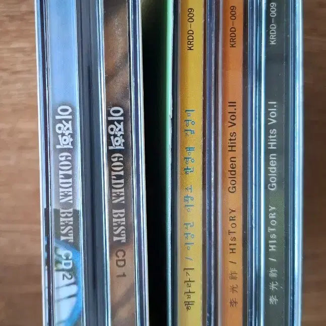 [BUNJANG] Lee Kwang-jo HISTORY / Lee Jang-hee GOLDEN BEST 5CD Set / 이광조 HISTORY / 이장희 GOLDEN BEST CD 음반 5CD