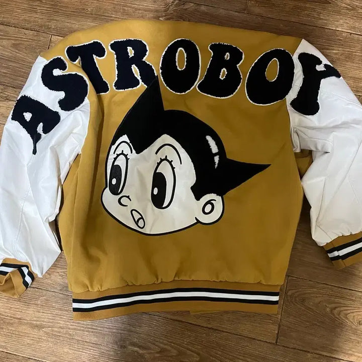 [BUNJANG] Astro Boy Varsity Jacket / 철완아톰 야구 점퍼