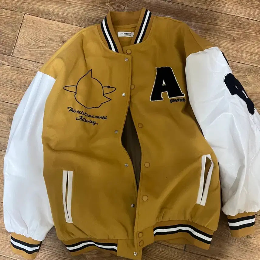 [BUNJANG] Astro Boy Varsity Jacket / 철완아톰 야구 점퍼