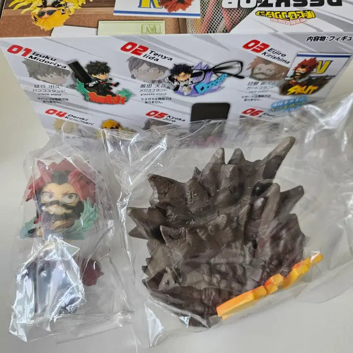 [BUNJANG] My Hero Academia Re-Ment Desktop Heroes Figure Eijiro Kirishima / 히로아카 나히아 리멘트 데스크탑 히어로즈 피규어 키리시마 에이지로