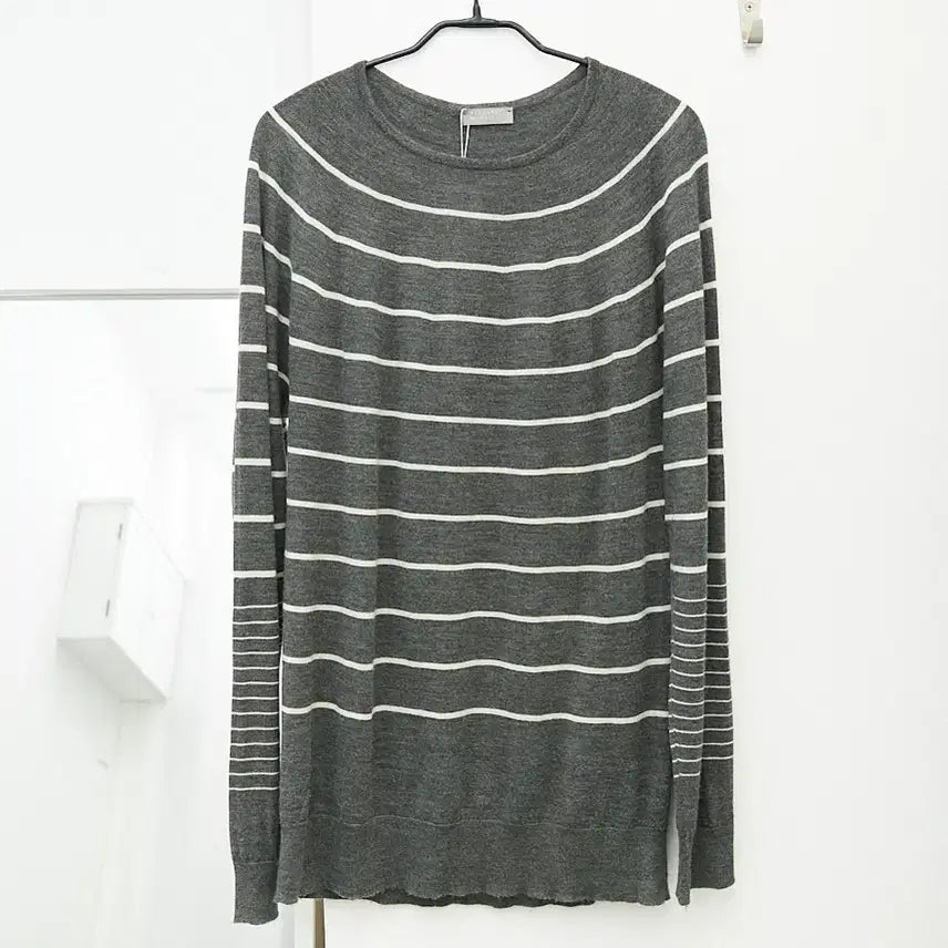 [SOLD OUT] 마가렛호웰 메리노울 스트라이프 스웨터