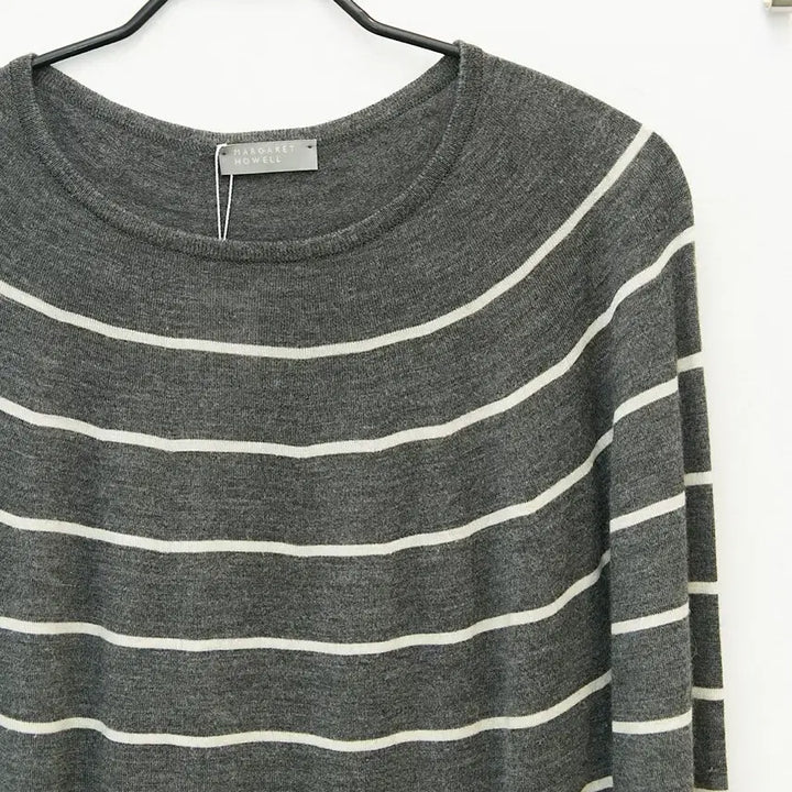 [SOLD OUT] 마가렛호웰 메리노울 스트라이프 스웨터