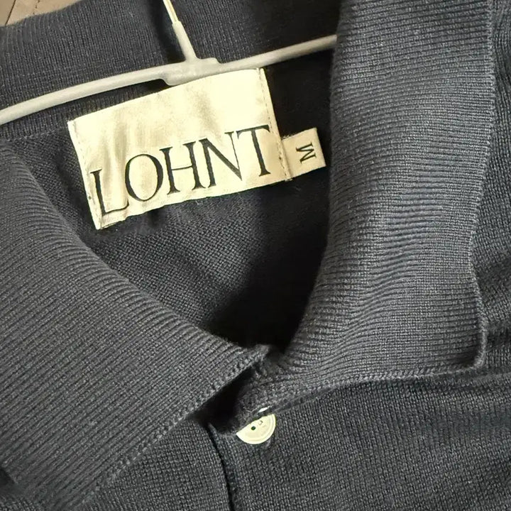 [BUNJANG] Lont Navy Knit T-shirt / 론트 반팔니트