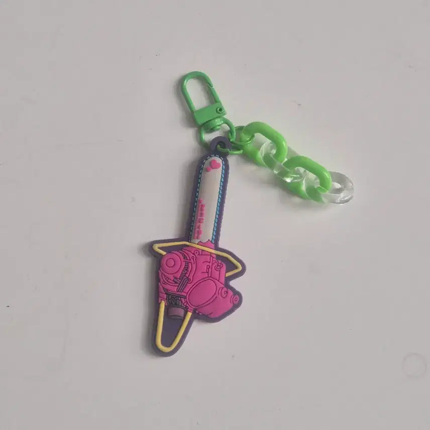 [SOLD OUT] 니디걸 오버도즈 홍대 팝업 구매 특전 체인소 러버 키링
