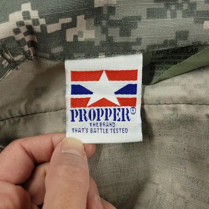 [BUNJANG] PROPPER Digital Camo Military Pants / PROPPER 프로퍼 카키 베이지 디지털카모 위장패턴 미육군 밀리터리 사