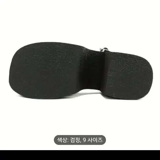 [SOLD OUT] 블랙 플랫폼 샌들 9사이즈