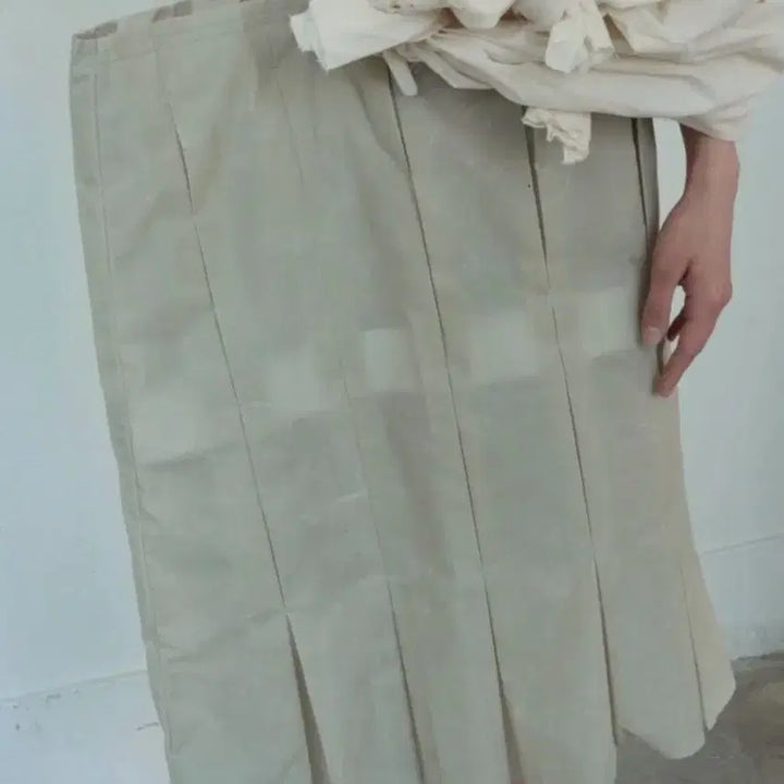 [BUNJANG] Eongs STTS Pleats Skirt - Size 2 / (새상품) 에옹쓰 STTS Pleats Skirt 사이즈2