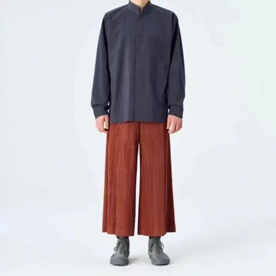 [SOLD OUT] 옴므플리세 하카마 슬레이트그레이 1