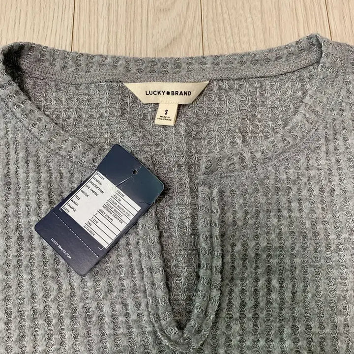 [BUNJANG] Lucky Brand Waffle Henley Neck Long Sleeve / Lucky Brand(럭키 브랜드)의 와플 헨리넥 롱슬리브