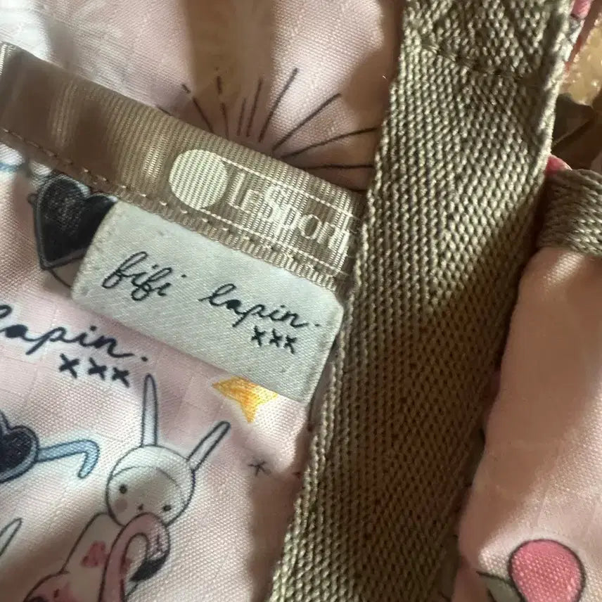 [SOLD OUT] 레스포삭 미니 크로스백 fifi lapin 콜라보