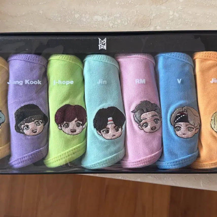 [BUNJANG] BTS TinyTAN Cotton Mask Set / BTS 방탄소년단 타이니탄 코튼 마스크 세트