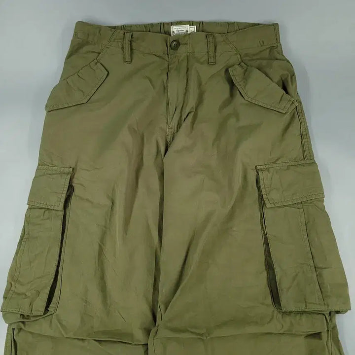 [BUNJANG] BIGUNION M-65 Military Street Two-Way Pants / BIGUNION 빅유니온 피그먼트 카키 밀리터리 m-65 스트릿 투웨이조