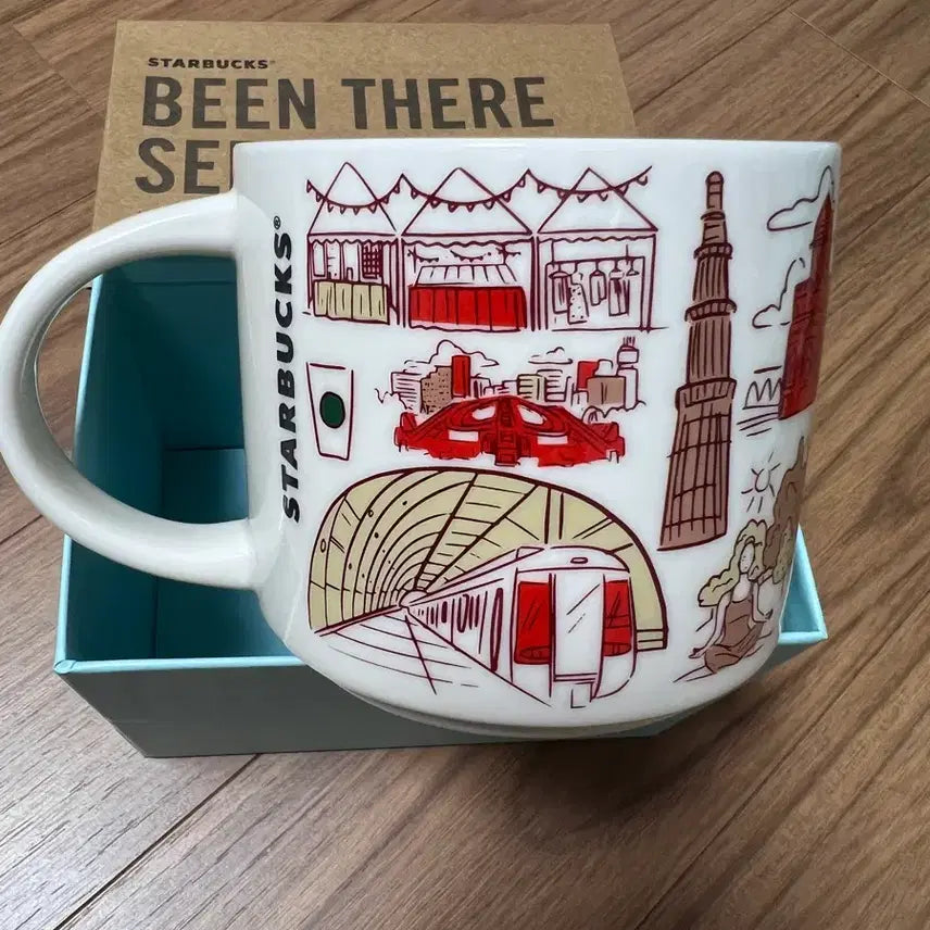 [BUNJANG] Starbucks Been There Delhi City Mug / 스타벅스 빈데어 Been There 델리 시티컵 머그컵