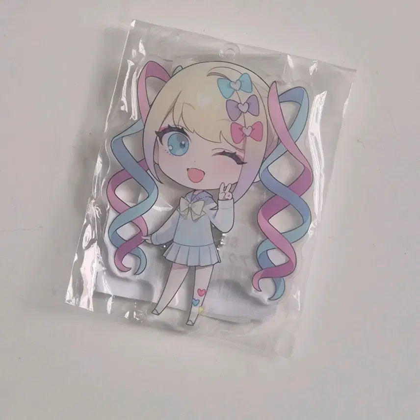 [BUNJANG] Needygirl Overdose Chutentyan Acrylic Key Holder / 니디걸 오버도즈 SD 초텐 아크릴 키홀더