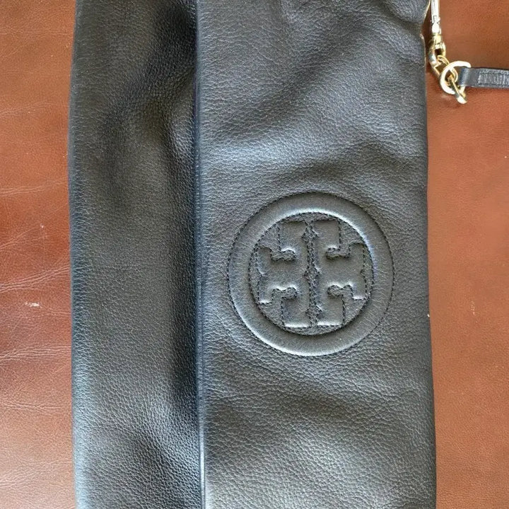 [BUNJANG] Tory Burch Black Leather Clutch Shoulder Bag / 토리버치클러치형 가방
