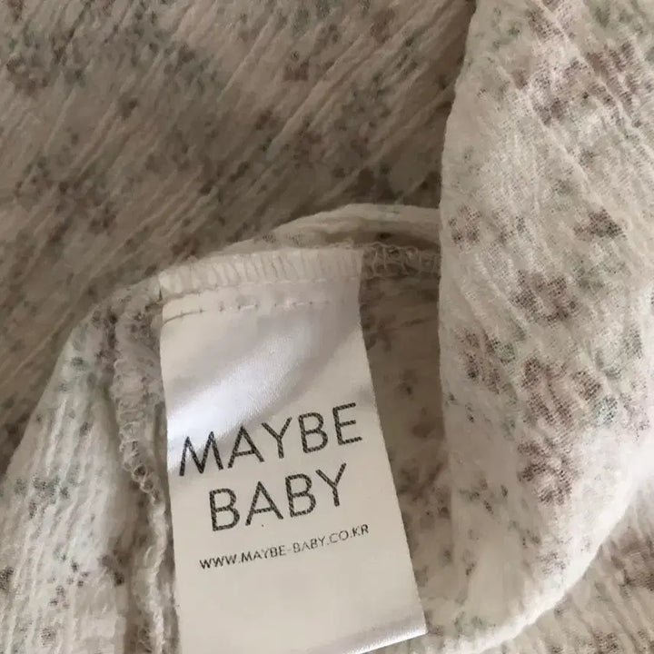 [BUNJANG] MaybeBaby Cotton Flower Blouse / 메이비베이비 코튼 플라워 블라우스