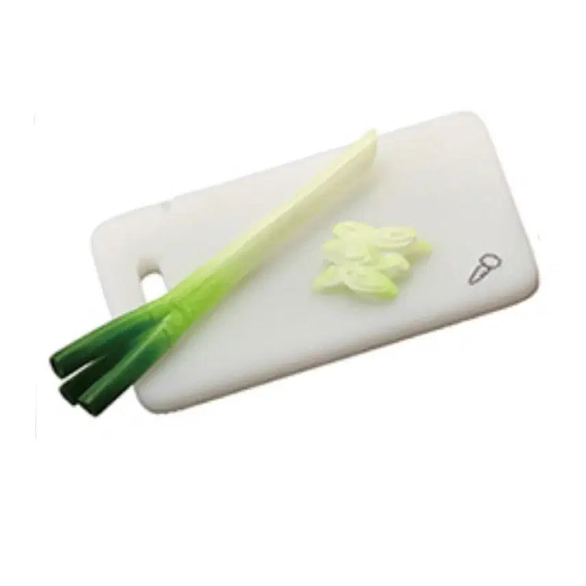 [BUNJANG] Re-Ment Dinner Table Cutting Board and Green Onion Food Miniature / 리멘트 저녁밥 도마와 파 낱개 식완