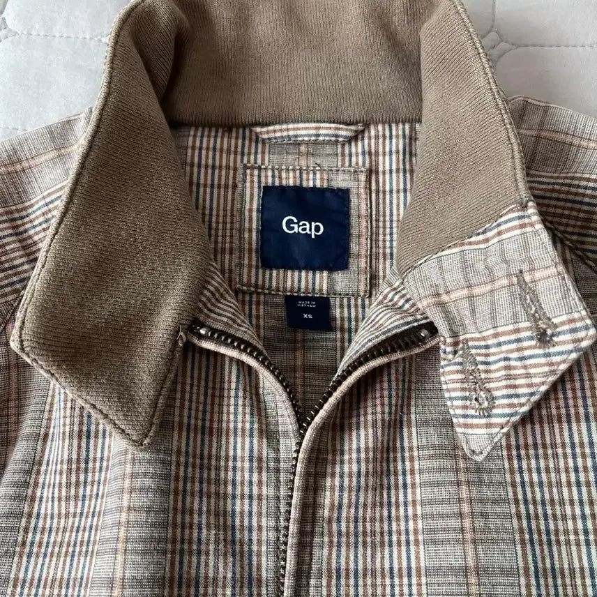 [BUNJANG] GAP Japan Check Harrington Jacket / 올드 갭, 갭 재팬 GAP 체크 해링턴 자켓
