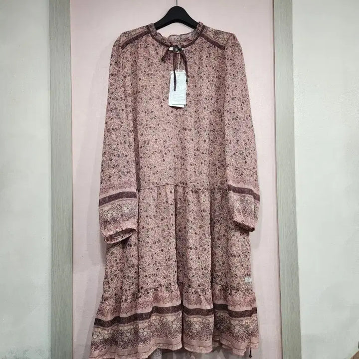 [BUNJANG] Thursday Island Lace Border Mix Dress / 써스데이아일랜드 레이스보더믹스원피스