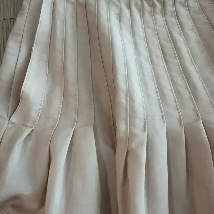 [BUNJANG] Object Object Midi Skirt Pleated Italian Fabric / 오브제 스커트 고가고급 이태리