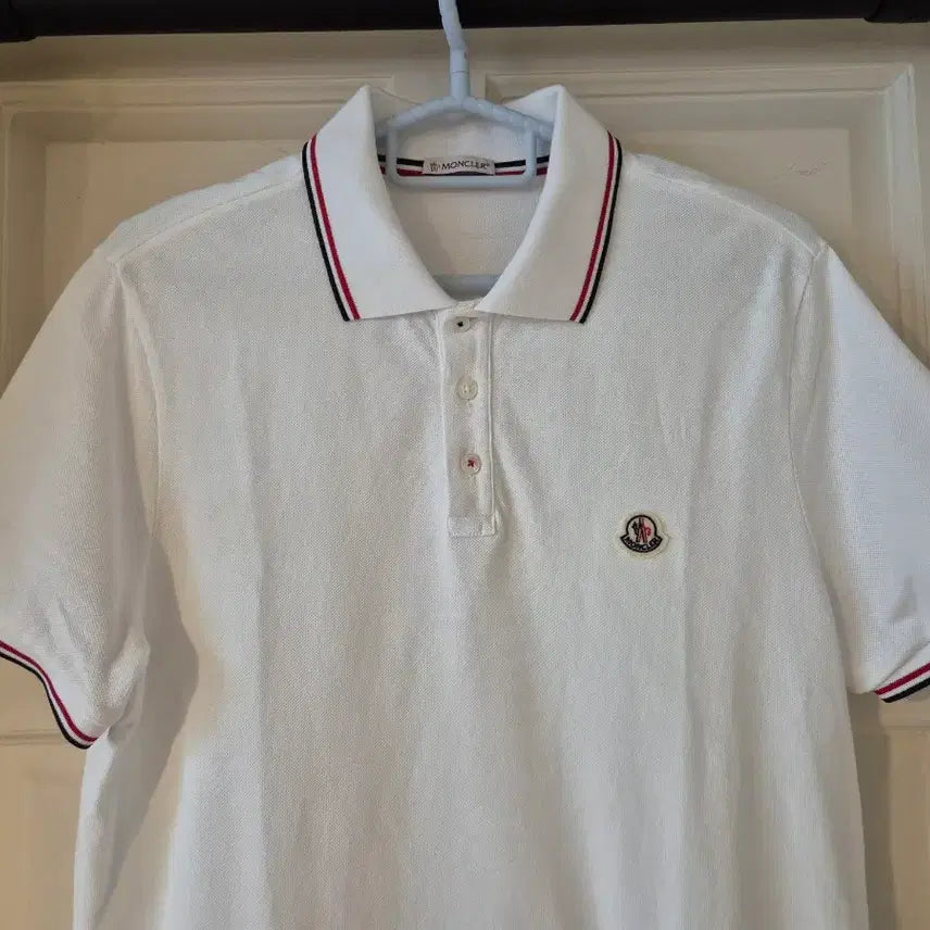 [BUNJANG] Moncler White Short Sleeve T-Shirt / 몽클레어 반팔티