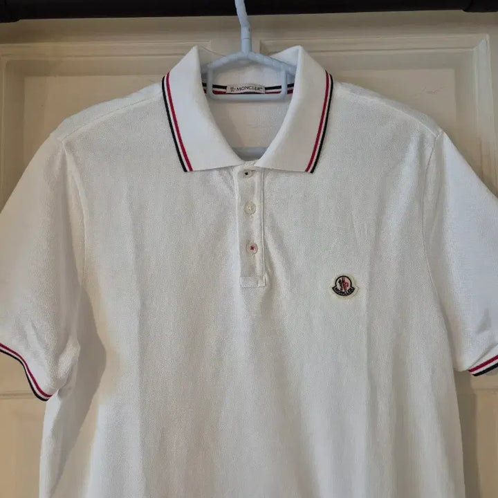 [BUNJANG] Moncler White Short Sleeve T-Shirt / 몽클레어 반팔티
