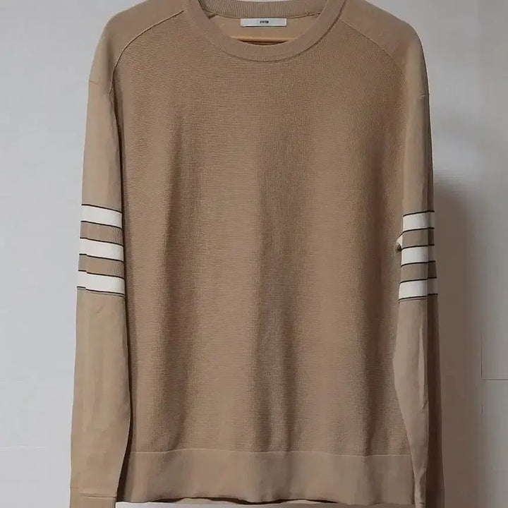 [BUNJANG] System Beige Round Neck Knit Men&