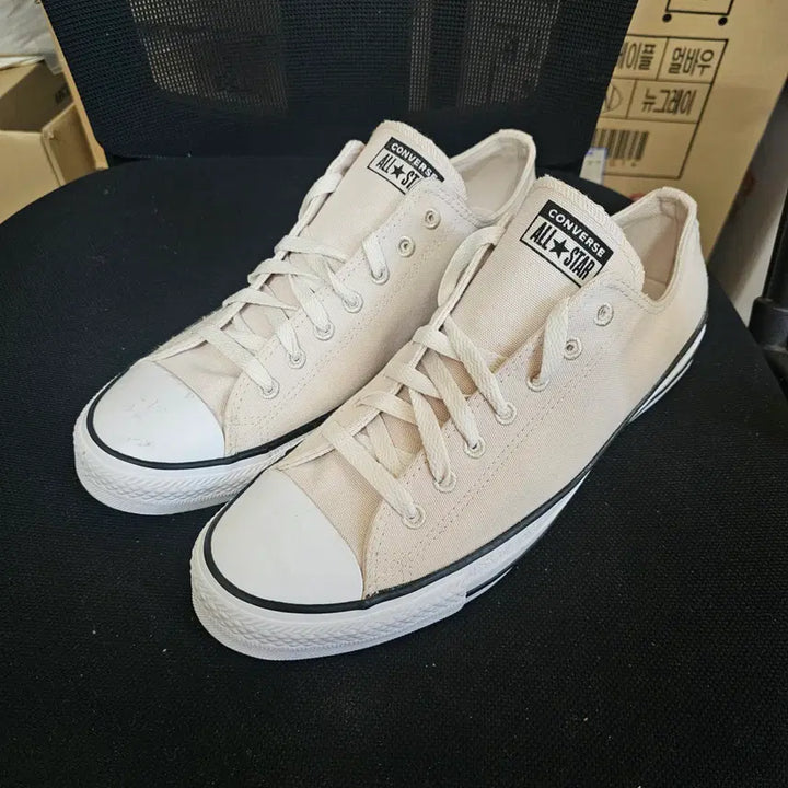 [BUNJANG] Converse Chuck Taylor All Star Low White US 10 / 633-[새상품]컨버스 척 테일러 올스타 로우 화이트 280