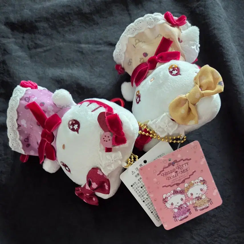 [BUNJANG] Dolly Mix Hello Kitty Sanrio Mascot / 우체국택포O) 돌리믹스 헬로키티 헬로미미 산리오 키티 마스코트