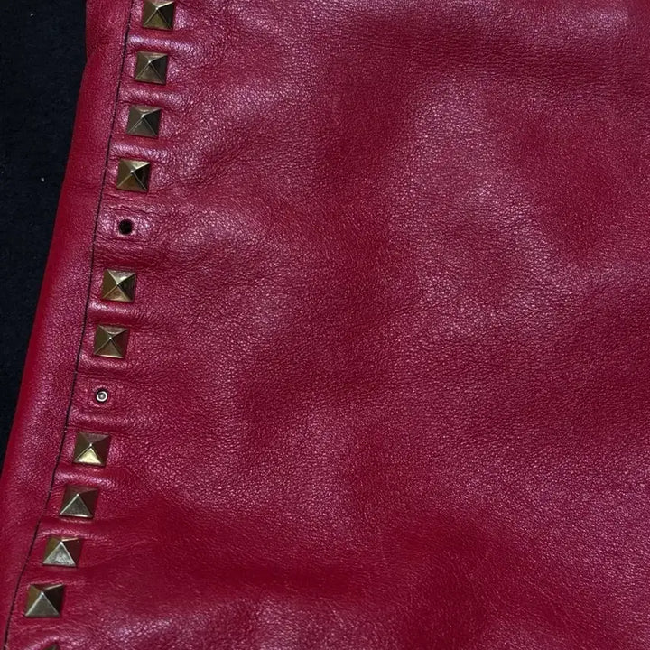 [BUNJANG] Valentino Garavani Rockstud Red Tote Bag / (정품) 발렌티노 가라바니 락스터드 레드 토트백 숄더백 2way 미디엄