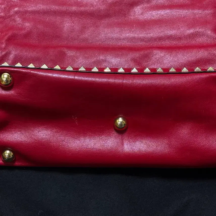 [BUNJANG] Valentino Garavani Rockstud Red Tote Bag / (정품) 발렌티노 가라바니 락스터드 레드 토트백 숄더백 2way 미디엄