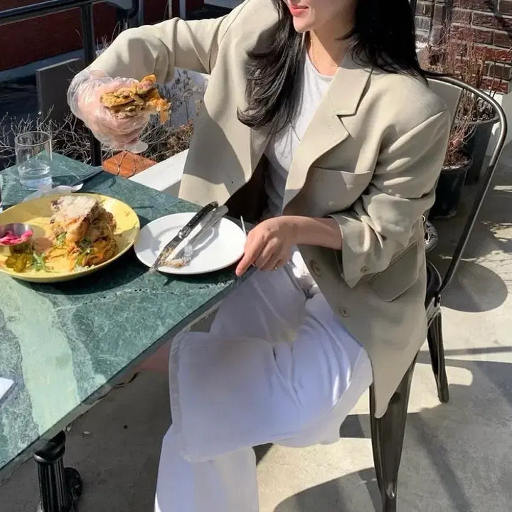 [BUNJANG] Vera Rouge Fit Jacket / 베라 루즈핏 자켓