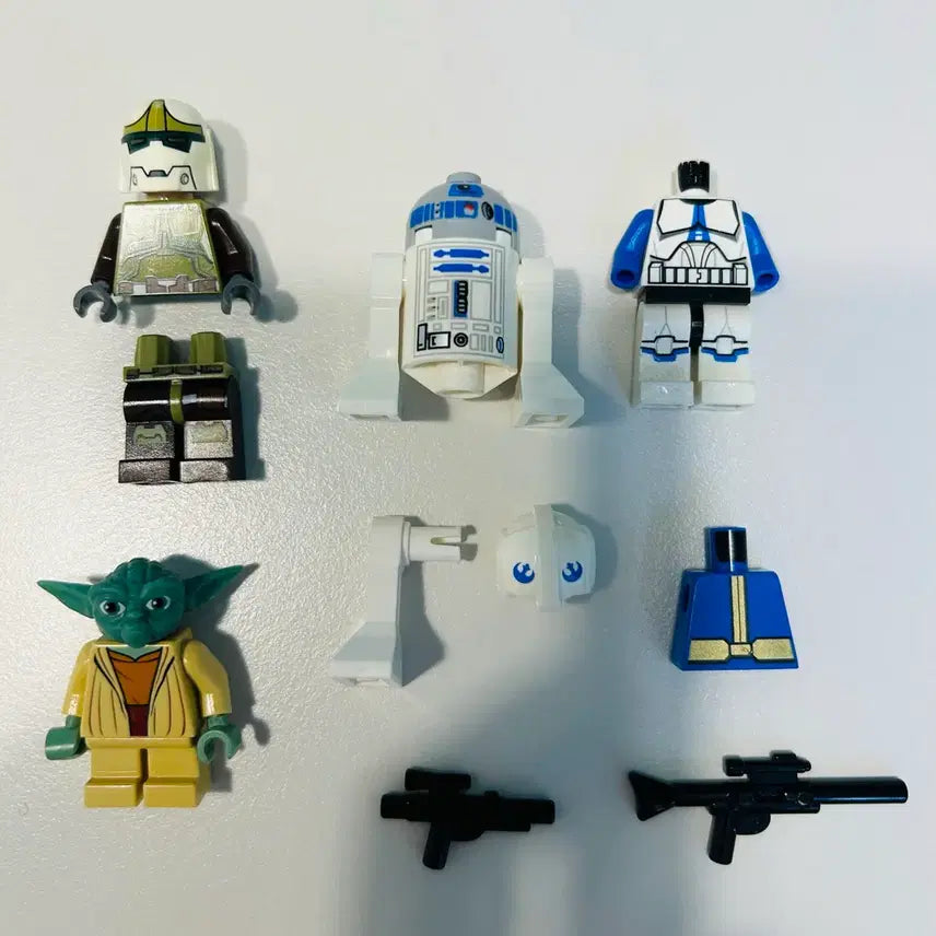 [BUNJANG] LEGO Star Wars Minifigure Parts Lot / 레고 스타워즈 미니피겨 부품 모음