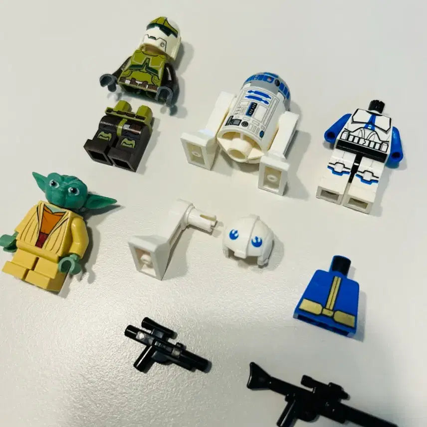 [BUNJANG] LEGO Star Wars Minifigure Parts Lot / 레고 스타워즈 미니피겨 부품 모음