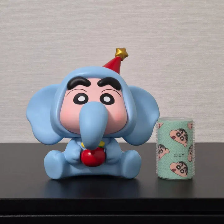 [BUNJANG] Crayon Shin-chan Elephant Crayon Shin-chan Figure (15cm) / 15cm 짱구 피규어 코끼리 짱구