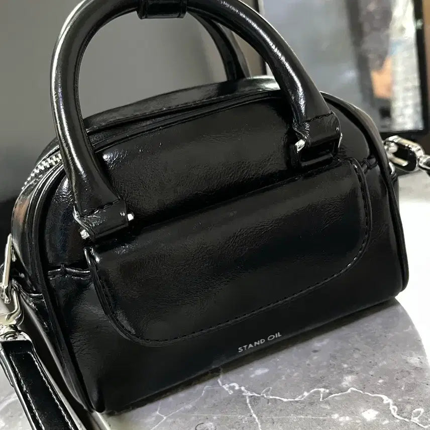 [BUNJANG] Stand Oil Chubby Bag Tiny Black / 스탠드오일 Chubby Bag Tiny  츄비백 티니 블랙