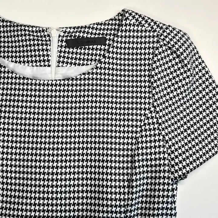 [BUNJANG] CC Collect Check Short Sleeve Dress / CC 콜렉트 체크 반팔 원피스