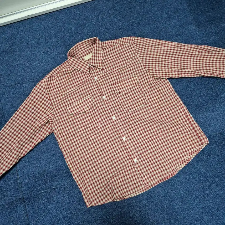 [BUNJANG] Tony Lawrence Check Western Shirt / (1회착용)토니로렌스  체크 웨스턴 셔츠 [정가 89,000원]
