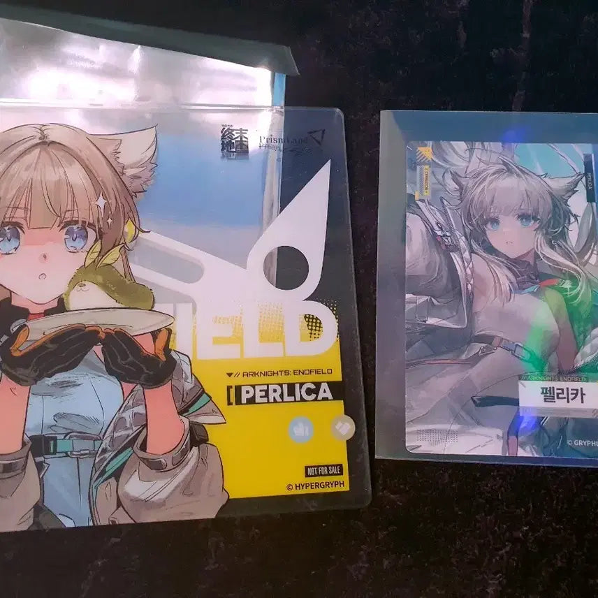 [BUNJANG] Arknights Endfield Pelica Photocard &amp; Coaster / 명일방주 엔드필드 펠리카 코스터,포토카드