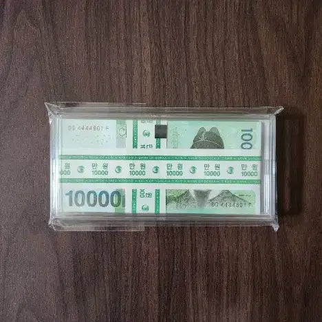 [BUNJANG] Unused 10,000 Won Four-of-a-Kind Consecutive Number Banknotes / 만원, 4포커 연속번호 10매 (미사용제))