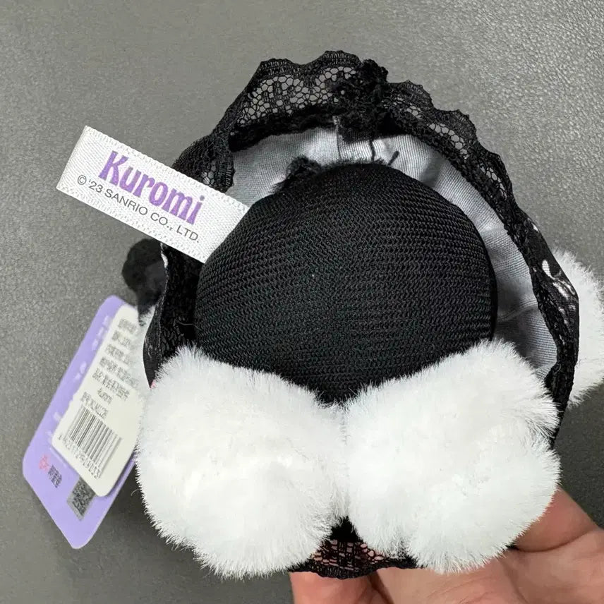 [BUNJANG] Sanrio Kuromi Plush Keychain / (미사용 13cm) 산리오 쿠로미 인형 키링