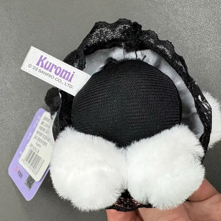 [BUNJANG] Sanrio Kuromi Plush Keychain / (미사용 13cm) 산리오 쿠로미 인형 키링