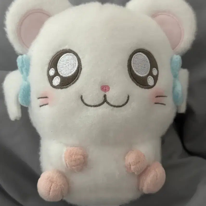 [BUNJANG] Banga Banga Hamtori Ribbon Hamster Plush Doll / 방가방가 햄토리 리본 리본이 인형