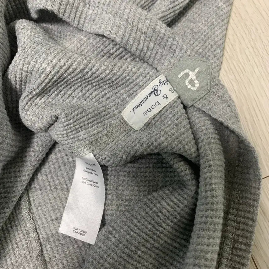 [BUNJANG] Rag &amp; Bone Waffle Long Sleeve T-shirt / Rag &amp; Bone 롱슬리브 와플 티셔츠